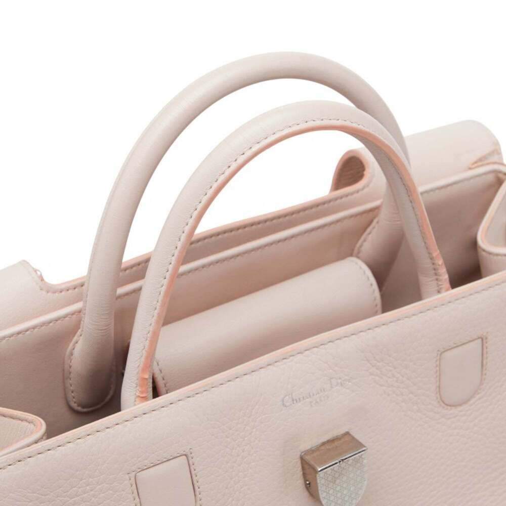 CHRISTIAN DIOR Pink Leather Shoulder Bag - Picture 9 of 14